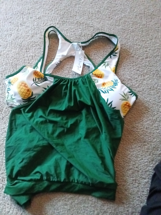 Rose gal Bathing Suit Top