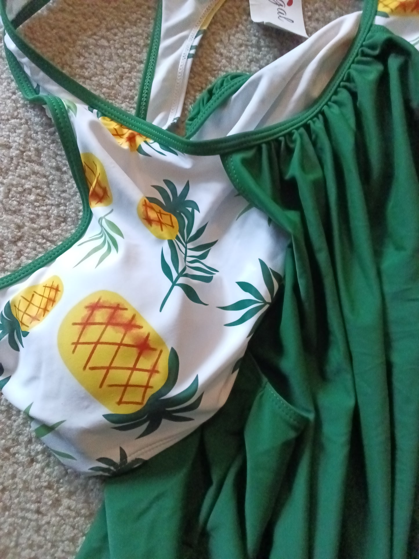 Rose gal Bathing Suit Top